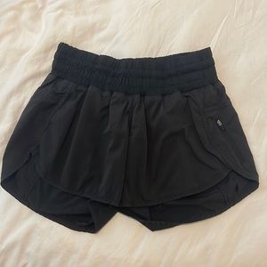 Black lululemon shorts